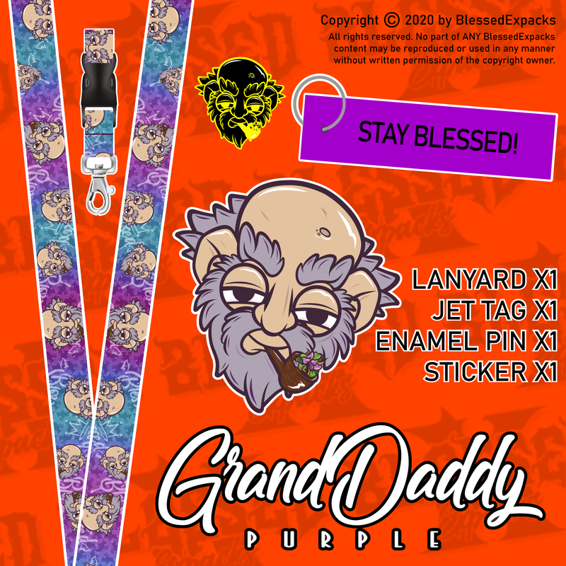 4pc Granddaddy P. Lanyard Keychain Kit