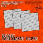 X28 Shatter Concentrate Parchment Paper (Pre-Cut 4"x4")